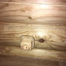 Проводка в деревянном доме